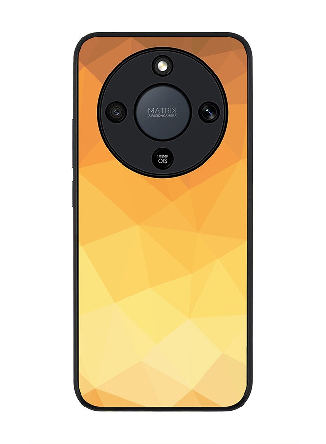 For Honor X9d / Magic8 Lite / X70 Case,Slim fit Camera Protection, Shockproof Thin Phone cover  - Gold Bar